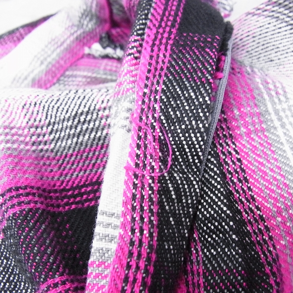 実際に弊社で買取させて頂いたjunhashimoto/ジュンハシモト　HOOK SHIRTS original nel/フックネルシャツ SHT014 NEL01/3の画像 5枚目