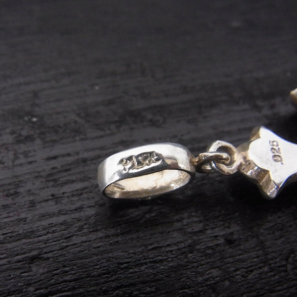 実際に弊社で買取させて頂いたloreeRodkin/ローリーロドキン アンティークリーフクロスペンダント/SV925の画像 4枚目