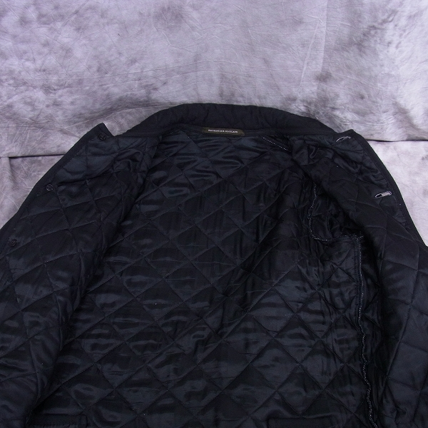 実際に弊社で買取させて頂いたMACKINTOSH LONDON/マッキントッシュ キルティングジャケット/40の画像 7枚目