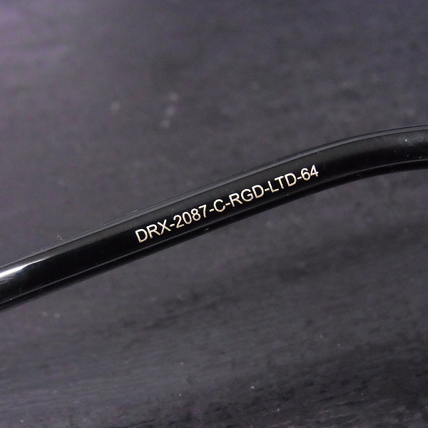 実際に弊社で買取させて頂いた【12万↑↑】DITA/ディータ　MACH-FIVE/マックファイブ  チタンフレームサングラス ハイエンドライン DRX-2087-C-RGD-LTD-64の画像 6枚目