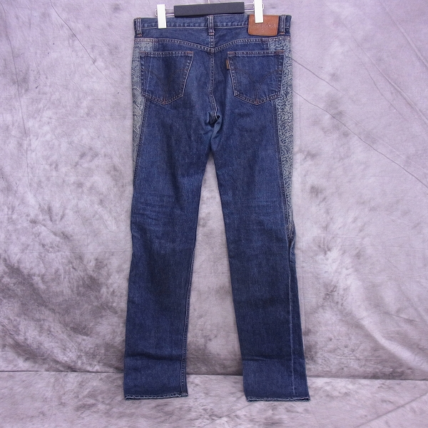 実際に弊社で買取させて頂いたHYSTERICS/ヒステリックス 切り替えデニムパンツ/ジーンズ Lの画像 1枚目