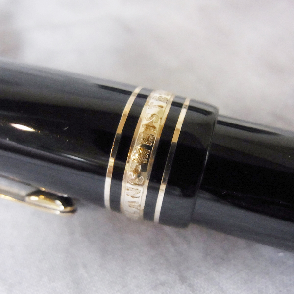 実際に弊社で買取させて頂いたMONTBLANC/モンブラン マイスターシュテック 149 万年筆 ペン先18k/750の画像 4枚目