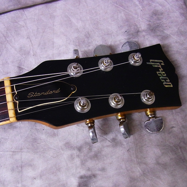 実際に弊社で買取させて頂いた★Greco グレコ 76年製 Les Paul Standard タイプ カスタム品 エレキギターの画像 4枚目