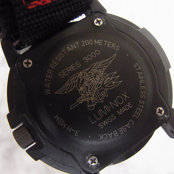 実際に弊社で買取させて頂いたLUMINOX/ルミノックス ネイビーシールズ 日本限定 ref. 3001 ARKTIC 腕時計【動作未確認】の画像 4枚目