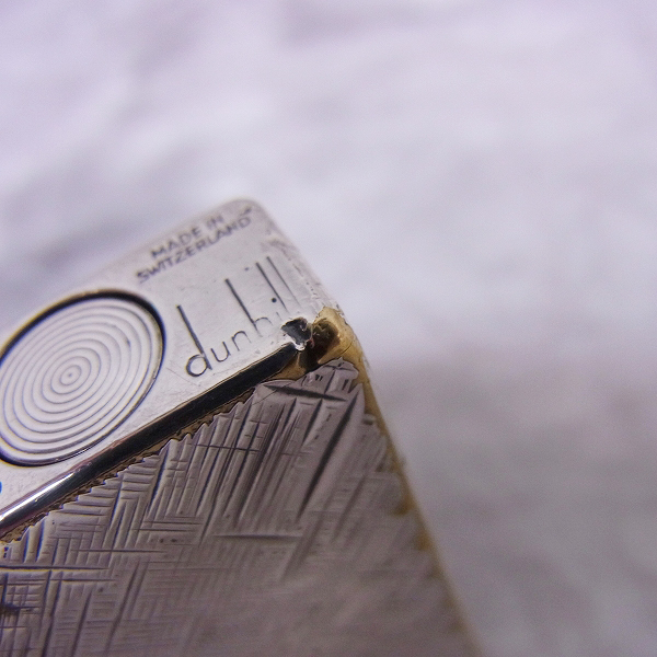 実際に弊社で買取させて頂いたdunhill/ダンヒル フリント式 ローラー ガスライター の画像 4枚目