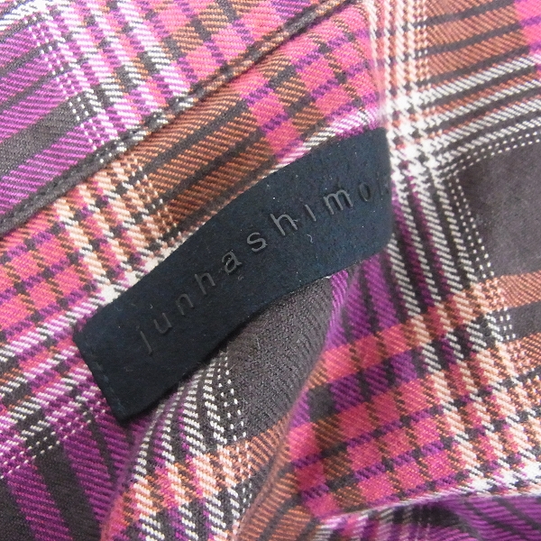 実際に弊社で買取させて頂いたjunhashimoto/ジュンハシモト イーストサイドウエスタンシャツ SHT026/3の画像 2枚目