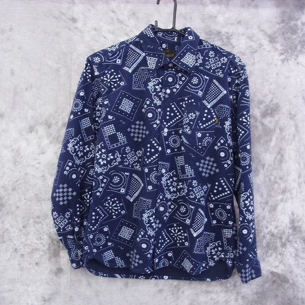 実際に弊社で買取させて頂いたRATS/ラッツ 16SS PRINT FLANNEL SHIRT 総柄シャツ 16'RS-0206/M