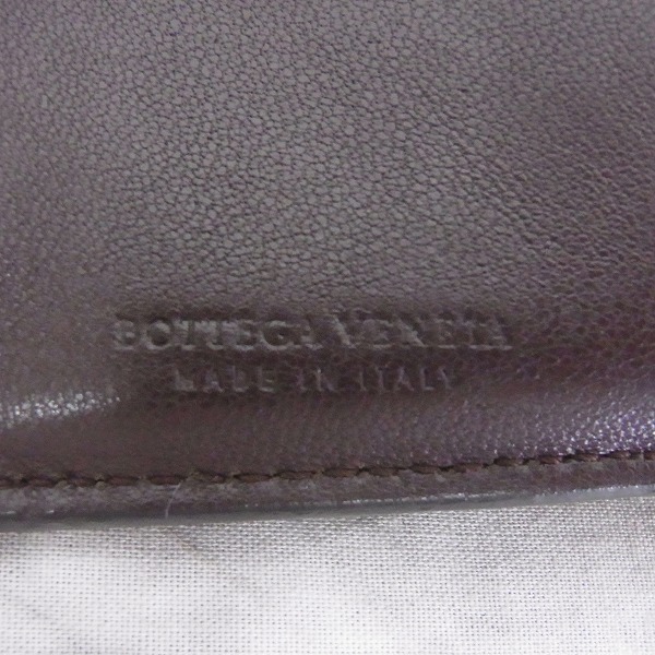 実際に弊社で買取させて頂いたBOTTEGA VENETA/ボッテガヴェネタ イントレ がま口財布 ウォレットの画像 5枚目