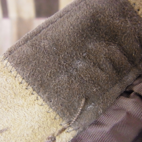 実際に弊社で買取させて頂いたHysterics/ヒステリックス ゴートレザー パッチワーク パンツ Fの画像 6枚目