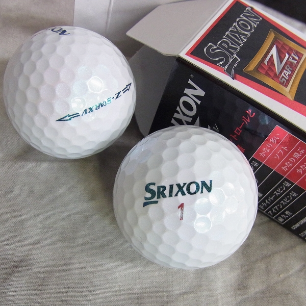 実際に弊社で買取させて頂いたDunlop/ダンロップ SRIXON/スリクソン Z STAR XV spinskin (1ダース) ロイヤルグリーンの画像 3枚目