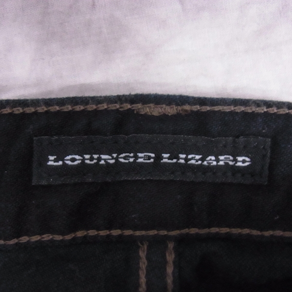 実際に弊社で買取させて頂いたLOUNGE LIZARD/ラウンジリザード ハイライズスーパースリム/ストレッチデニムパンツ 6645/3の画像 5枚目