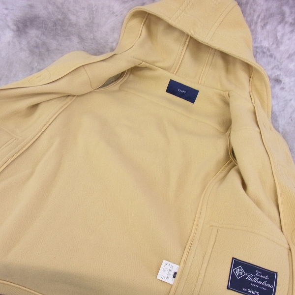 実際に弊社で買取させて頂いたSHIPS/シップス ダッフルコート ミドル丈 VALLOMBROSA 314-15-0292/16AW/36の画像 6枚目