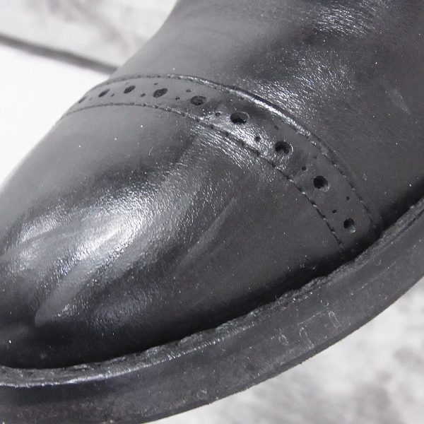 実際に弊社で買取させて頂いたAlen Edmonds/アレンエドモンズ キャップトゥ レザーシューズ /8-1/2Eの画像 8枚目