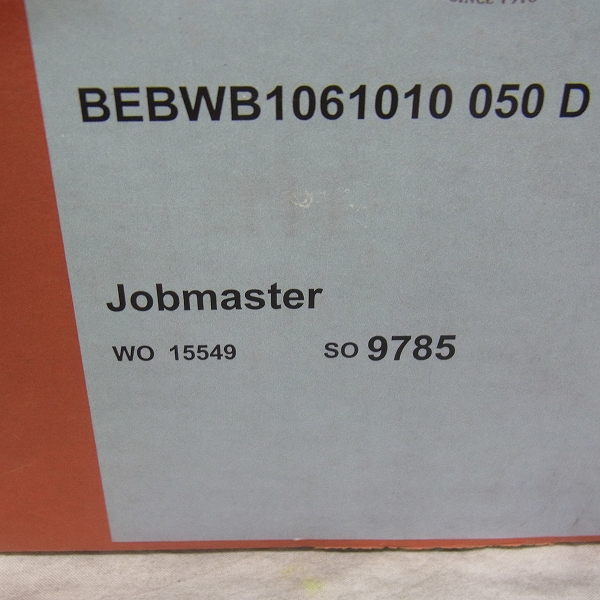 実際に弊社で買取させて頂いたWESCO/ウエスコ JOBMASTER/ジョブマスター レザー/スエード 別注 BEBWB 1061010 050 5Dの画像 9枚目