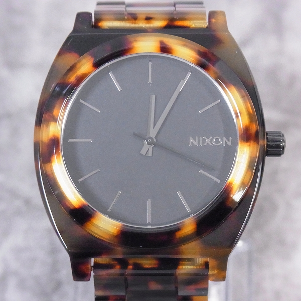 実際に弊社で買取させて頂いたNIXON/ニクソン MORE IS MORE/タイムテラー アセテート A327-646【動作未確認】