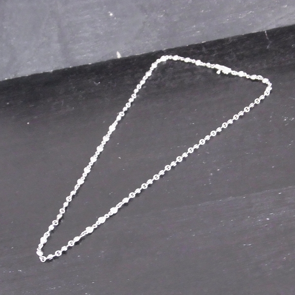 実際に弊社で買取させて頂いたLoree Rodkin/ローリーロドキン タイニーハートクロスチェーン/18KWG/20インチの画像 3枚目