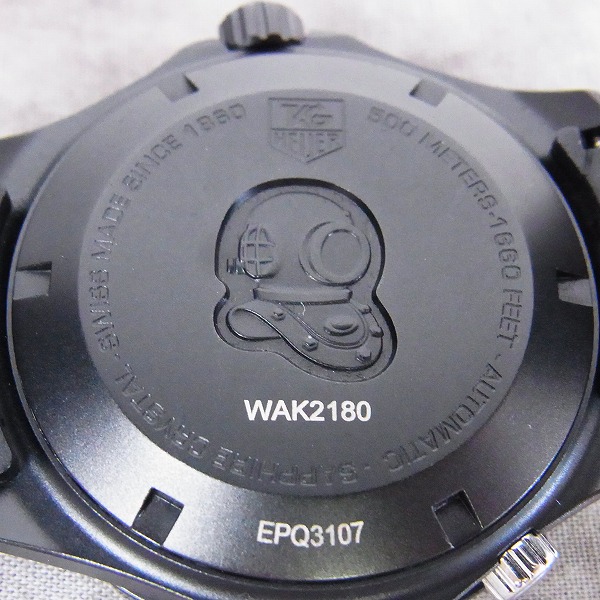 実際に弊社で買取させて頂いたTAGHEUER/タグホイヤー アクアレーサー キャリバー5 WAK2180.FT6027の画像 3枚目