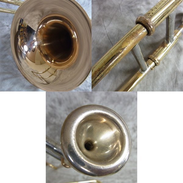 実際に弊社で買取させて頂いた★中古 YAMAHA YSL-353/YSL353 ヤマハ テナートロンボーン マウスピース付きの画像 4枚目