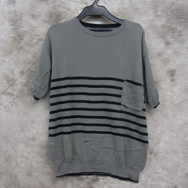 実際に弊社で買取させて頂いたFACTOTUM×MAGINE/ファクトタム×マージン ボーダー 半袖ニット 46