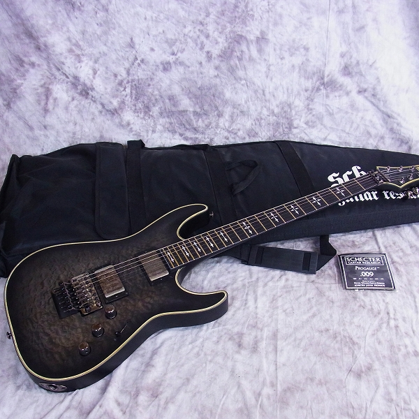 実際に弊社で買取させて頂いた★SCHECTER/シェクター Hellraiser Extreme エレキギター ソフトケース付の画像 8枚目