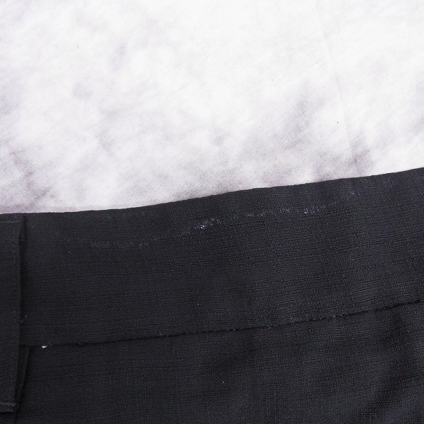 実際に弊社で買取させて頂いたRick Owens/リックオウエンス メンズ ハーフパンツ ブラック/XSの画像 7枚目