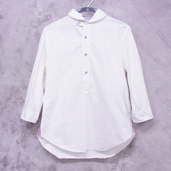 実際に弊社で買取させて頂いたEDIFICE/エディフィス コットン プルオーバー シャツ 七分丈/38