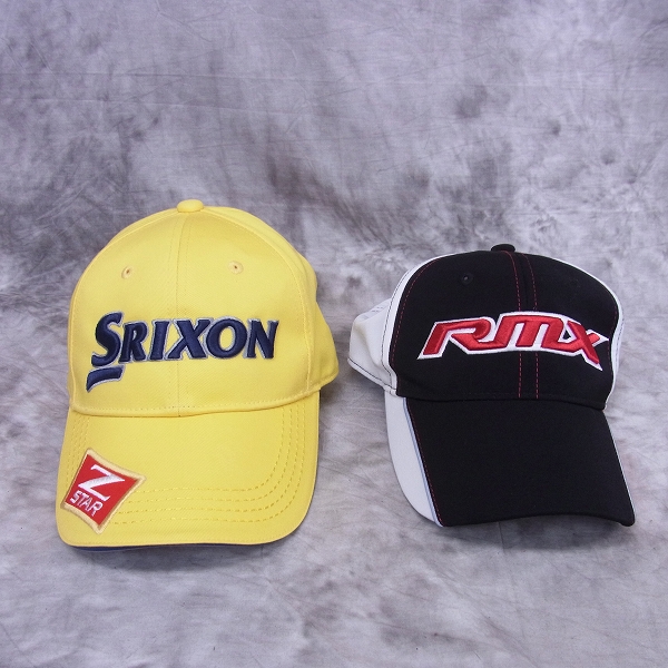 実際に弊社で買取させて頂いたSRIXON/スリクソン RMX ゴルフキャップ  FREE/2点セット