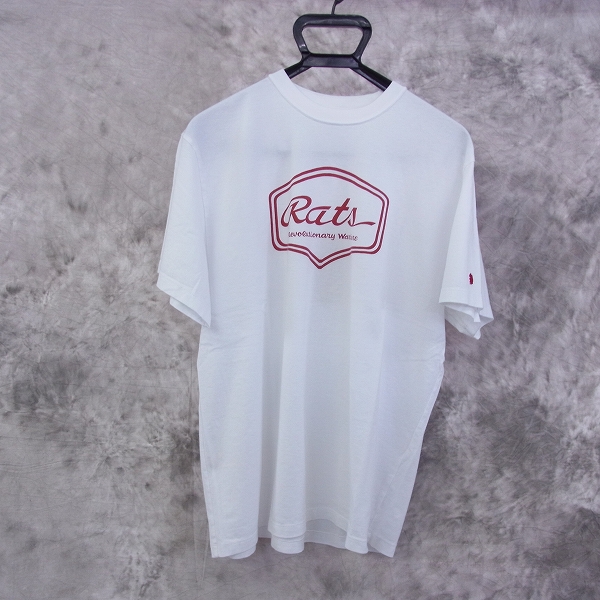 実際に弊社で買取させて頂いたRATS/ラッツ 16SS SCRIPT SIGN T-SHIRT/プリントTee/Tシャツ XL 16'RT-0603