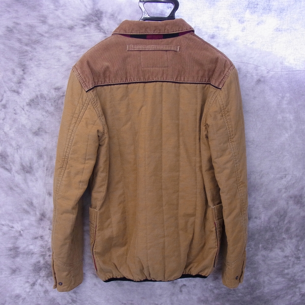 実際に弊社で買取させて頂いたFACTOTUM/ファクトタム 中綿切替ジャケット/内側チェック柄44の画像 1枚目