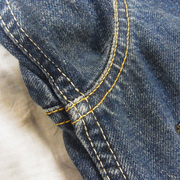 実際に弊社で買取させて頂いたDENIME/ドゥニーム 2nd デニムジャケット /Gジャン/Lの画像 6枚目