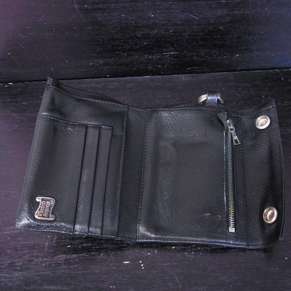 実際に弊社で買取させて頂いたSTANLEY GUESS/スタンリーゲス スカルボタンウォレット 財布 の画像 4枚目