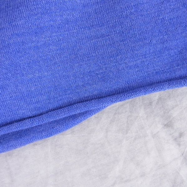 実際に弊社で買取させて頂いたjunhashimoto/ジュンハシモト サイドリブカーディガン ロイヤルブルー KNT1002 WOL01/4の画像 5枚目