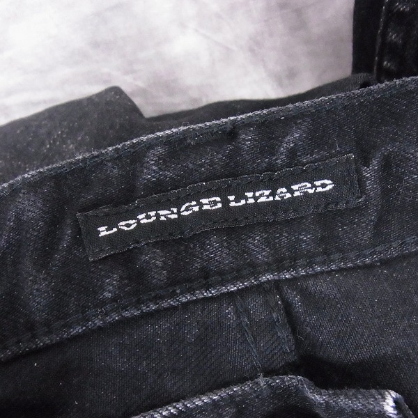 実際に弊社で買取させて頂いたLOUNGE LIZARD/ラウンジリザード ペイント クラッシュデニム 3の画像 2枚目