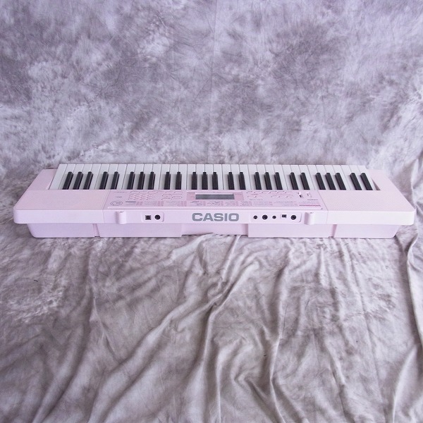 ☆CASIO/カシオ 光ナビゲーション キーボード LK-115 ピンクの