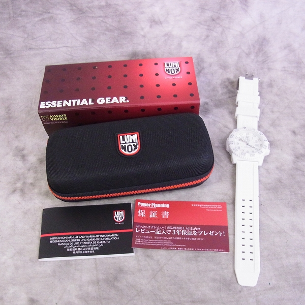 実際に弊社で買取させて頂いたLUMINOX/ルミノックス ネイビーシールズ 腕時計 3050/3950の画像 6枚目