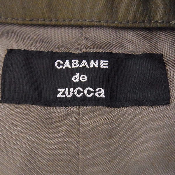 実際に弊社で買取させて頂いたCABANE de zucca/カバンドズッカ MA-1 ジャケット Mの画像 2枚目