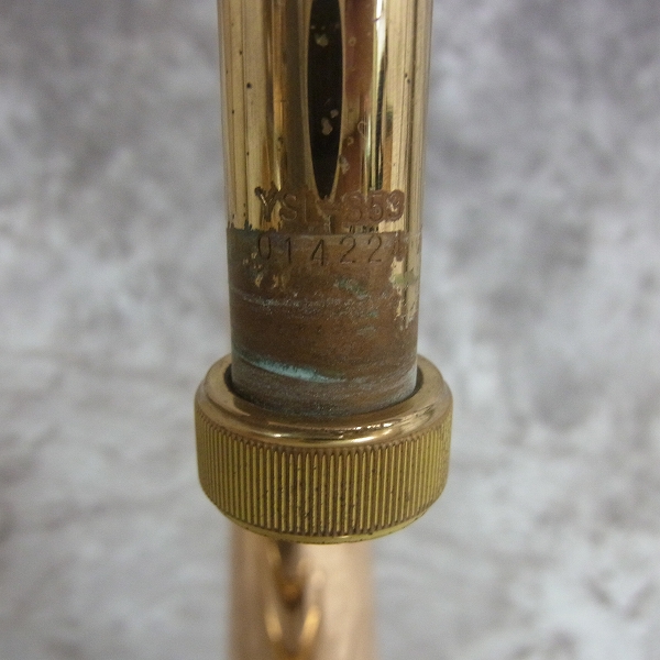 実際に弊社で買取させて頂いた★中古 YAMAHA YSL-353/YSL353 ヤマハ テナートロンボーン マウスピース付きの画像 6枚目