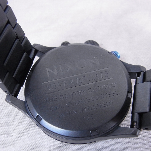 実際に弊社で買取させて頂いたNIXON/ニクソン SENTRY CHRONO/セントリークロノ A3861679の画像 3枚目