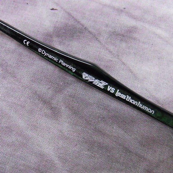 実際に弊社で買取させて頂いたLess than human/レスザンヒューマン×マジンガーZ  MAZINGER Z-4 度入り眼鏡の画像 5枚目