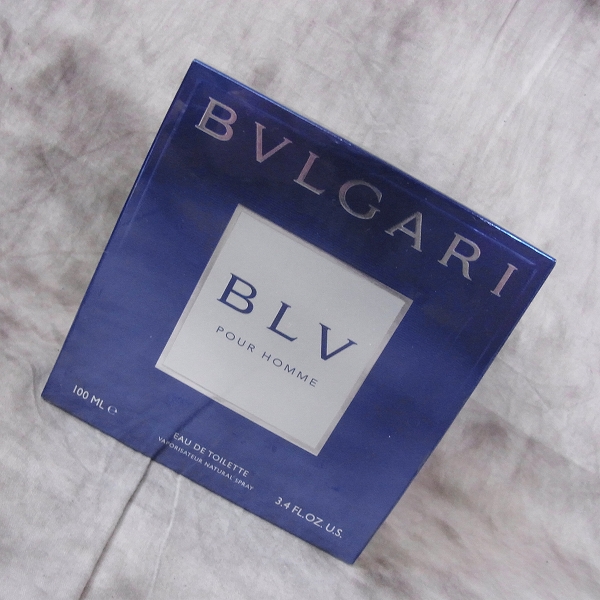 実際に弊社で買取させて頂いた【未使用】BVLGARI/ブルガリ ブルー プールオム オードトワレ 香水 100mL