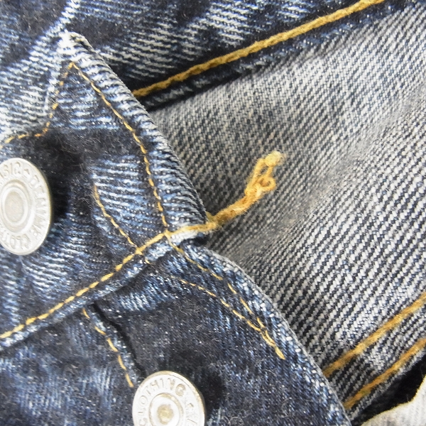 実際に弊社で買取させて頂いたDENIME/ドゥニーム ストレート デニムパンツ Lot 260/W34L34の画像 4枚目