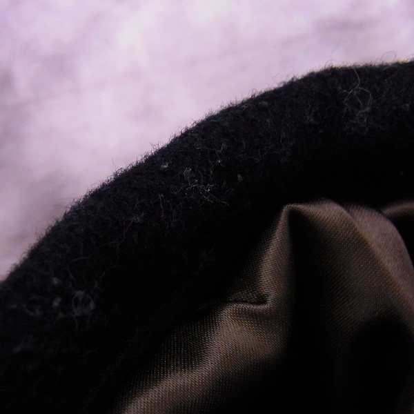 実際に弊社で買取させて頂いたBLUE BLUE/ブルーブルー カシミヤ混 ウール Pコート/JK763/Lの画像 4枚目