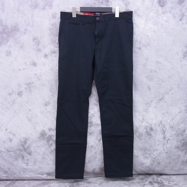 実際に弊社で買取させて頂いたBURBERRY BLACK LABEL/バーバリーブラックレーベル スラックス長袖パンツ ブラック/76