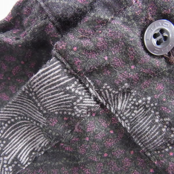 実際に弊社で買取させて頂いたETRO/エトロ ペイズリー 総柄シャツ 2点セット L/XLの画像 4枚目