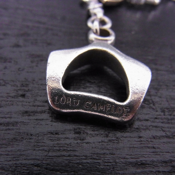 実際に弊社で買取させて頂いたLord Camelot/ロードキャメロット ガーネット付ネックレスチェーン LC-1009GA/40cmの画像 1枚目