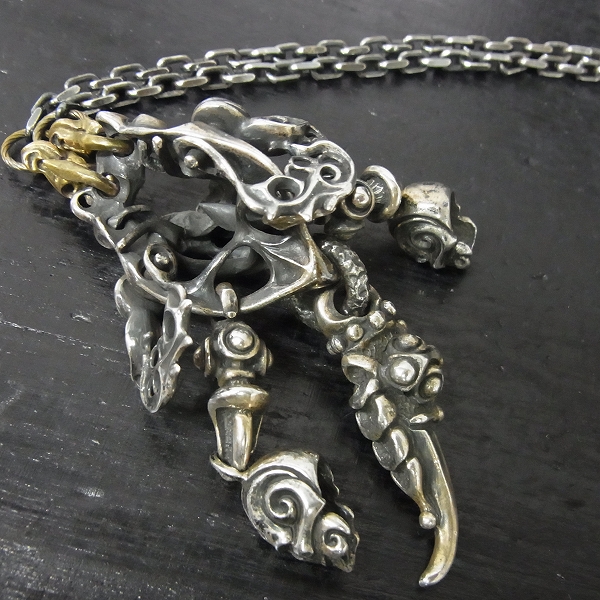 実際に弊社で買取させて頂いたdeaf breed×Ability Normal/デフブリード×アビリティノーマル ワンメイク ネックレスの画像 2枚目