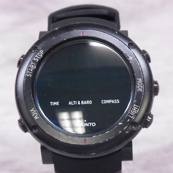 実際に弊社で買取させて頂いたSUUNTO/スント CORE ディープブラック/SS018734000【動作未確認】 