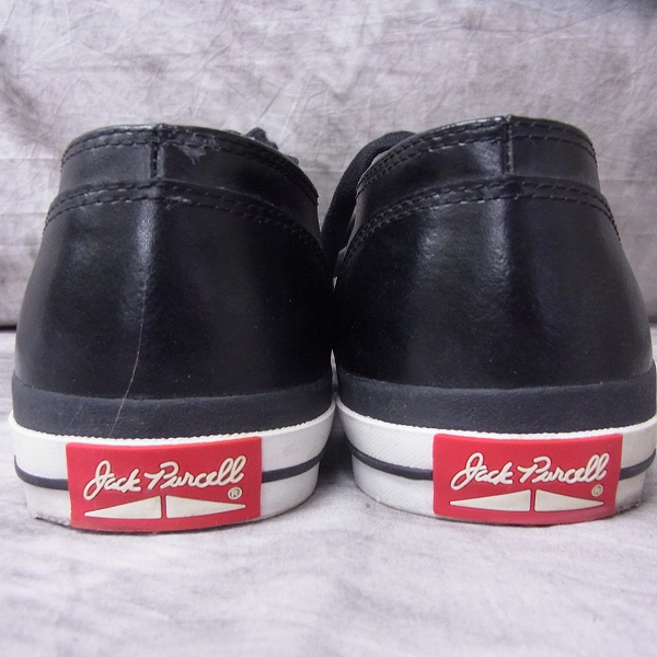 実際に弊社で買取させて頂いたBEDWIN×CONVERSE コラボ レザー ジャックパーセル スタッズ付 27.5の画像 1枚目