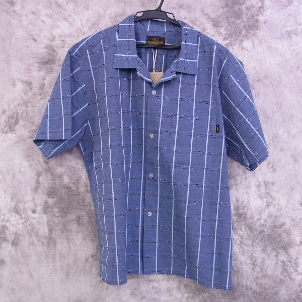 実際に弊社で買取させて頂いたRATS/ラッツ 16SS PIN CHECK S/S SHIRT チェックシャツ 16RS-0507/XL