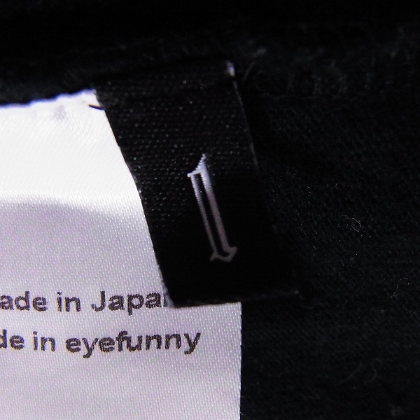 実際に弊社で買取させて頂いたEYEFUNNY/アイファニー １ダイヤ925ジップアップパーカー/1の画像 3枚目